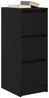 vidaXL Sideboard Schwarz Eichen-Optik 29,5x34x76 cm Holzwerkstoff 861635 Bild 4