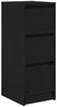 vidaXL Sideboard Schwarz Eichen-Optik 29,5x34x76 cm Holzwerkstoff 861635 Bild 2