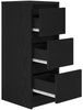vidaXL Sideboard Schwarz Eichen-Optik 29,5x34x76 cm Holzwerkstoff 861635 Bild 5