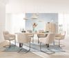Freischwinger Pejo-Flex Cord Beige Freischwinger flach Edelstahl Taschenfederkern Bild 4