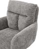 Barhocker >Sofia< (2er Set) drehbar, Armlehnen, grau, schwarz - 54x103,5x60 (BxHxT) Bild 3