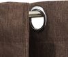 vidaXL Verdunkelungsvorhänge Ösen Leinenoptik 2 Stk. Taupe 140x175cm 321200 Bild 3