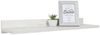 RICOO Wandregal 69 x 8 x 19 Eiche weiß, Spanplatte aus Holz, Hängereral WM055-EP, Regal Wand, Bücherregal Bilderregal Fotoregal Küchenregal Hängend Wandboard Regalbrett Schweberegal Bild 5