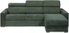 Vente-unique - VIZIR Sofa SamtStoff Grün - B 223 cm94 cm x H 110 cm95 cm x L 282 cm Bild 3