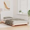 vidaXL Bettrahmen Braun 80 x 220 cm Massives Kiefernholz 873121 Bild 3