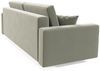 Sofa 3-Sitzer BELLA mit Schlaffunktion Creme Bild 3