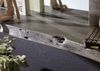 Wandregal Akazie 101x22x38 grau lackiert PURE ACACIA #907 Bild 4