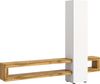 INOSIGN Wohnwand Zolder, Breite 240 cm, push-to-open, 1 Tür, 3 Einlegeböden, (2-St), 2 offene Fächer, TV-Wand, Media-Möbel, TV-Möbel, Wohnzimmermöbel Bild 2