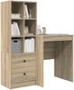 vidaXL Schreibtisch mit Schubladen mit Regal 2 pcs Sonoma-Eiche 3337339 Bild 3
