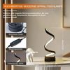 Novzep LED Nachttischlampe LED Spiral Tischlampe Nachttischlampe Schreibtischlampe 3 Farben, Dimmbar Bild 2
