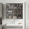 vidaXL Badezimmerspiegelschrank Graues Sonoma 60 x 14,5 x 70 cm 889060 Bild 4