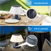 VIVIHEYDAY LED Solarleuchte Gartenleuchte, LED Solar Tischleuchte, LED Solar Tisch Lampen, mit Lichtsensor, Dimmbar, Terrassen Beleuchtung Garten Bild 4