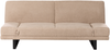 Schlafsofa 2-Sitzer YORK Bouclé Sandbeige Bild 4