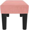 vidaXL Sitzbank Rosa 70x30x30 cm Samt 346643 Bild 4