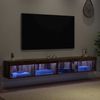 vidaXL TV-Schrankset 2 pcs Altholz 100 x 30 x 30 cm Holzwerkstoff 882966 Bild 5