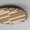 JUST LIGHT LED-Deckenleuchte 15592-79, 12W, 3000K, 1700lm, warmweiß, IP20, Holz/schwarz Bild 4