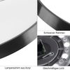 ZMH LED Deckenleuchte Schwarz Deckenlampe - Flach Küchenlampe IP44 Wasserdicht Badlampe Rund Ø28cm Flurlampe 17W Modern für Wohnzimmer Schlafzimmer Bad Flur Küche Kinderzimmer Eingang Bild 5