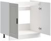 vidaXL Spülenunterschrank Porto Weiß 80x46x81,5 cm Holzwerkstoff 853927 Bild 5