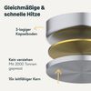 SILBERTHAL Bratpfanne 2er Set, Edelstahlpfanne Unbeschichtet Induktion, Edelstahl (2-tlg), für Röstaromen, spülmaschinenfest, backofenfest bis 400°C Bild 3