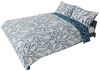 Brielle Bettwäsche Mako Satin Wendebettwäsche-Set - 3-tlg - Dunkelblau-Grau, 3 teilig, Mit Reißverschluss, 100% Baumwolle Bild 2