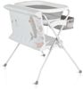 Cangaroo Babywanne Wickeltisch Como 2 in 1 faltbar, Wickelauflage, Zubehörfach grau Bild 2