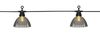 LED Outdoor-Lichterkette ,Circus Shade', Netzbetrieb, 12 LED Flammen, grau, 495cm Bild 4