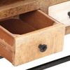 TV-Schrank, TV-Lowboard 120x30x40 cm Altholz Massiv Bild 5