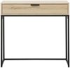 HTI-Living Konsolentisch Cedrik 80 cm mit Schublade Artisaneiche-Schwarz (Stück, 1-St, 1 Konsolentisch) Bild 2