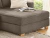 Ecksofa-Dauerschläfer Federkern Couch seitenverkehrt Bettkasten Cord Braun Taupe Bild 4