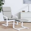vidaXL Relaxsessel Hellgrau Stoff 351054 Bild 3