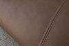 KAWOLA Polsterhocker CELESTE Hockerbank Leder dunkelbraun 48 x 80 x 120 cm Bild 5