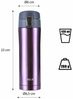 Nils Thermobecher Thermoflasche Trinkflasche 500ml mit Auslaufsicherung, isolierend und mit Auslaufsicherung Bild 4