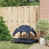 vidaXL Hundebett Marineblau 90 x 81 x 80,5 cm Stahl 42008199 Bild 3
