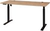 Höhenverstellbarer Schreibtisch SONOS Altesche furniert - 160 x 77 cm Bild 3