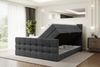 ALTDECOR Boxspringbett BERO-Z KING (Multipocket-Matratze H4 und H3 Matratze Bonellfederung Topper Kopfteil) Bild 2