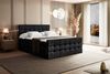 ALTDECOR Boxspringbett BERO-Z KING (Multipocket-Matratze H4 und H3 Matratze Bonellfederung Topper Kopfteil) Bild 3