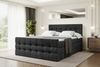 ALTDECOR Boxspringbett BERO-Z KING (Multipocket-Matratze H4 und H3 Matratze Bonellfederung Topper Kopfteil) Bild 5