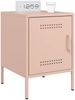 vidaXL Nachttische 2 Stk. Rosa 36x39x50,5 cm Stahl 842913 Bild 3