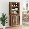 vidaXL Highboard Altholz 69,5 x 32,5 x 180 cm Holzwerkstoff 3415808 Bild 4