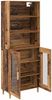 vidaXL Highboard Altholz 69,5 x 32,5 x 180 cm Holzwerkstoff 3415808 Bild 5