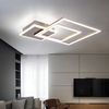 LED Deckenleuchte, rechteckig, nickel-matt, L 37 cm Bild 2