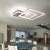 LED Deckenleuchte, rechteckig, nickel-matt, L 37 cm Bild 3