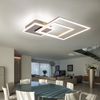 LED Deckenleuchte, rechteckig, nickel-matt, L 37 cm Bild 3