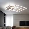 LED Deckenleuchte, rechteckig, nickel-matt, L 37 cm Bild 2