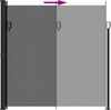 vidaXL Seitenmarkise Ausziehbar Anthrazit 200x500 cm 4004473 Bild 5