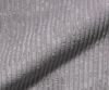 Delife Drehstuhl Nube-Flex, Kreuzgestell breit Edelstahl, 360° drehbar, Taschenfederkern, Cord Silbergrau, 54x65x84 cm Bild 3