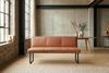 KAWOLA Esszimmerbank ELEEN Leder cognac 203cm 85 x 69 x 203 cm Bild 4