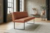 KAWOLA Esszimmerbank ELEEN Leder cognac 203cm 85 x 69 x 203 cm Bild 5