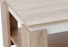 Couchtisch >TIM II< in Eiche/weiß aus Holzwerkstoff - 90x40x60cm (BxHxT) Bild 5