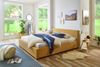 Loombett Korbbett Doppelbett aus Loom-Geflecht, Honig, 180x200 cm Bild 2